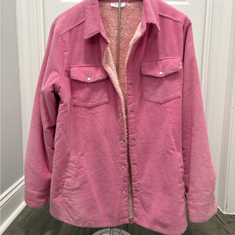 Bluivy Young Contemporary Pink Teddy Jacket